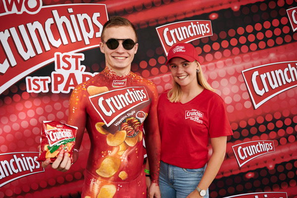 Crunchips Promo at the WBF