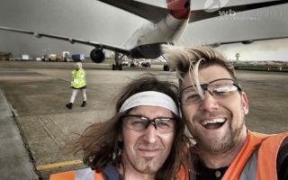 Johannes Stoetter & Alex Barendregt @ Gatwick Airport